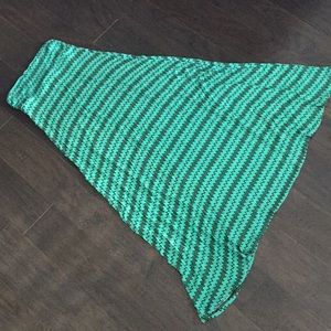 BOGO DEAL Teal and black skirt